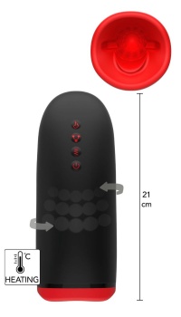 FUSION X BEADED TONGUE MASTURBATOR