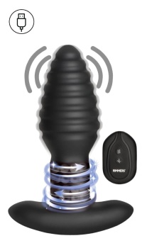 MODEL-E VIBRATING RIMMING PLUG W/ REMOTE