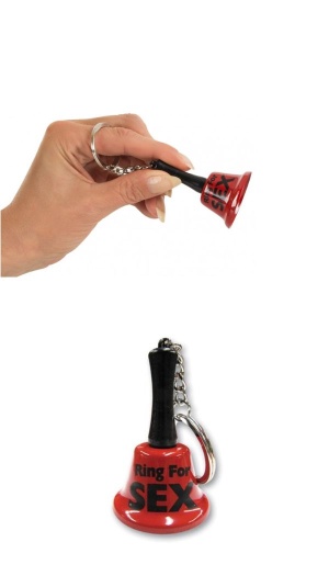 KEYCHAIN BELL RING FOR SEX