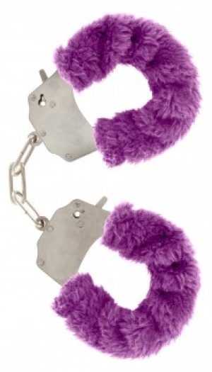 FURRY FUN CUFFS PURPLE PLUSH