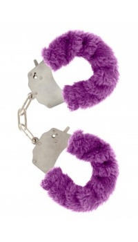 FURRY FUN CUFFS PURPLE PLUSH