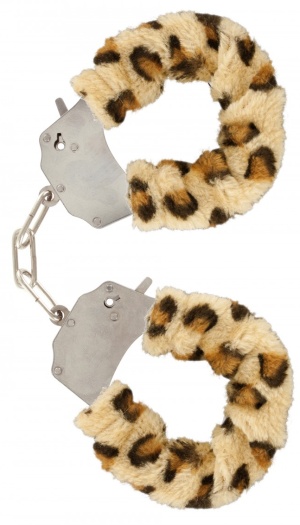 FURRY FUN CUFFS LEOPARD PLUSH