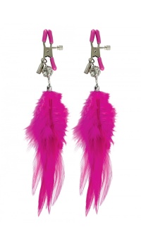 FF FANCY FEATHER NIPPLE CLAMPS