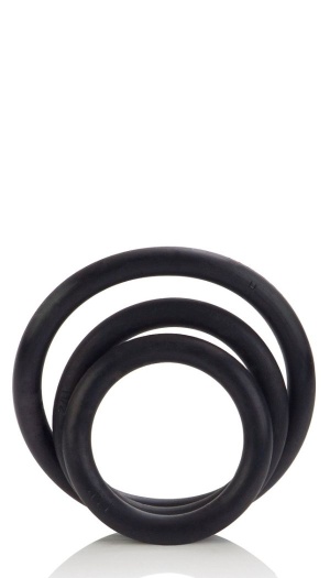 RUBBER RING BLACK SET 3 PCS