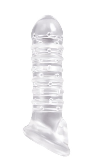 RIBBED EXTENSION CLEAR