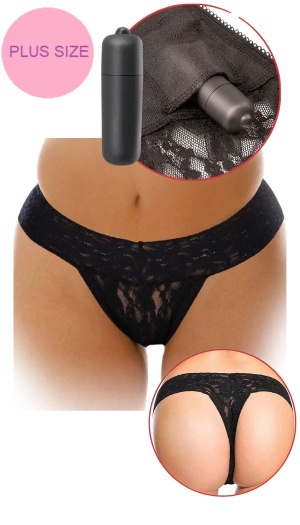 PLUS SIZE VIBRATING PANTIES