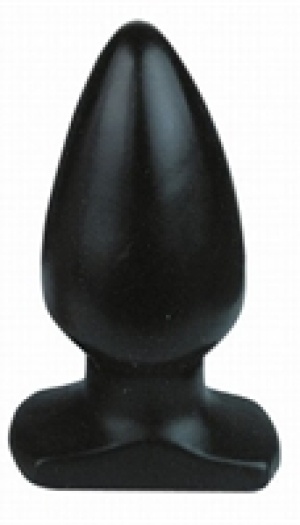 BUTT PLUG - MEDIUM - BLACK - 9 CM. - Ø 54 MM