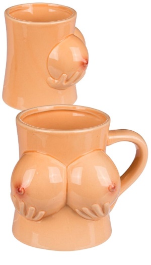 CERAMIC MUG BOOBS A