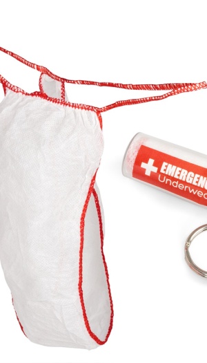 KEYCHAIN EMERGENCY UNDERPANTS