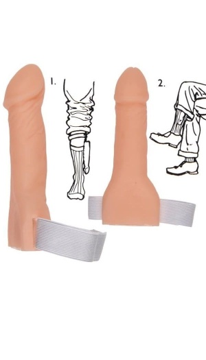 PLASTIC PENIS WITH RIBBON