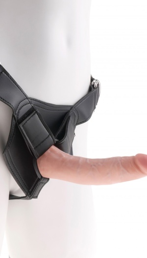STRAP-ON HARNESS 7 INCH COCK