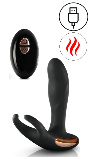 RENEGADE - SPHINX - WARMING PROSTATE MASSAGER – BLACK