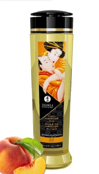 SHUNGA EROTIC MASSAGE OIL PEACH 240ML