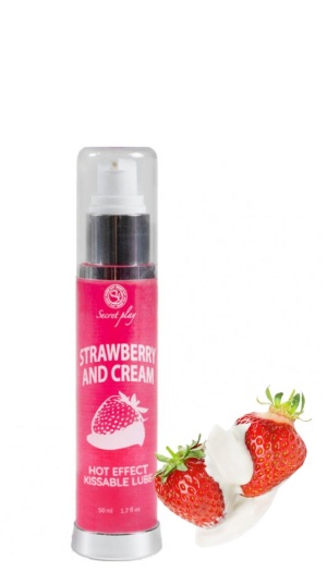 HOT EFFECT KISSABLE LUBRICANT STRAWBERRY 50ml