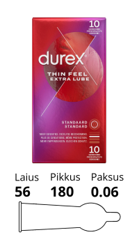 DUREX THIN FEEL LUBE 10TK