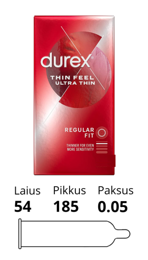 DUREX THIN FEEL EXTRA THIN 10TK