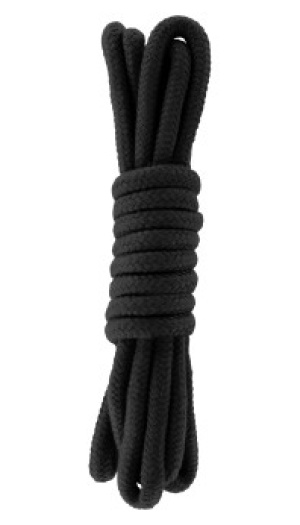 BONDAGE ROPE 3M BLACK