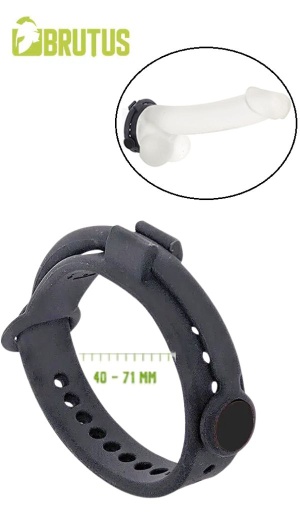 BRUTUS ADJUSTABLE COCK AND BALL BELT