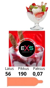 EXS STRAWBERRY SUNDAE 1 TK.