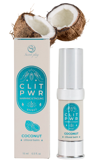 CLIT PWR - TINGLING CLITORAL BALM COCONUT 15ml