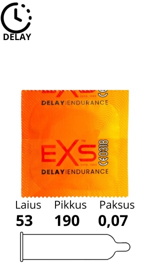 EXS DELAY CONDOM 1 TK.