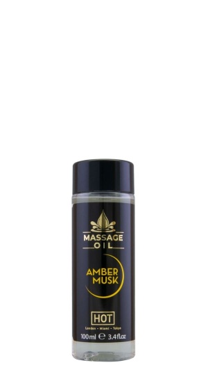 HOT MASSAGE OIL AMBER & MUSK 100 ML