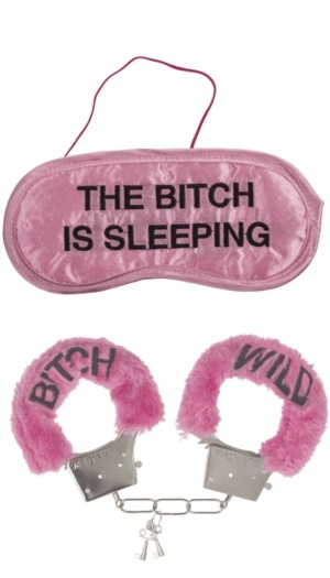 SEXY MASK & HANDCUFFS