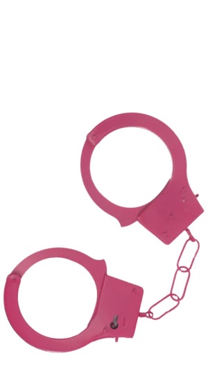 OUCH! METAL CUFFS PINK