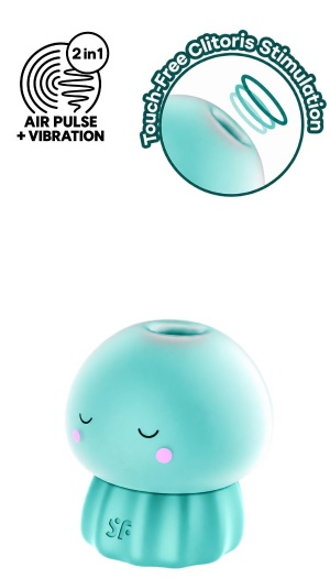 SATISFYER JELLY-CIOUS AIR PULSE+VIBRATION