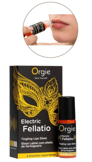 ORGIE VIBRATING LIP GLOSS FOR KISSING&ORAL SEX – lvl 6 - 15ml