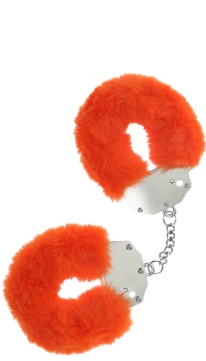 OUCH! FLUFFY CUFFS ORANGE