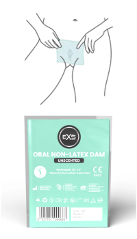 EXS NON-LATEX ORAL DAM 1 PC