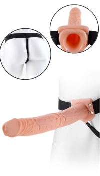 FETISH FANTASY - 11 INCH HOLLOW STRAP-ON