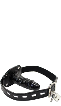 DILDO GAG L BLACK