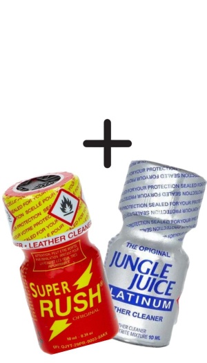 RED RUSH+JUNGLE JUICE PLATINUM CLEANER 10ml