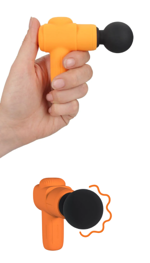 MINI MICROBOOST MASSAGER - ORANGE