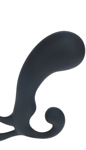 LVLZ BULB WITH LOOP SILICONE PROSTATE MASSAGER - L
