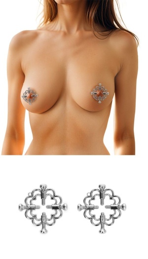 KINK- METAL FLOWER NIPPLE CLAMPS