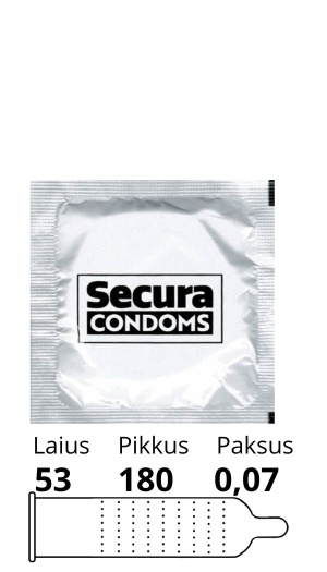 SECURA EXTRA FUN CONDOM 1 PCS