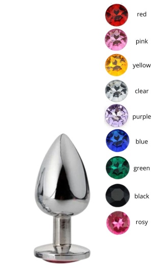CRYSTAL ANAL PLUG ROUND S