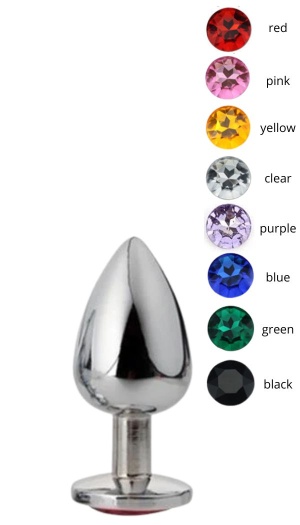 CRYSTAL ANAL PLUG ROUND M