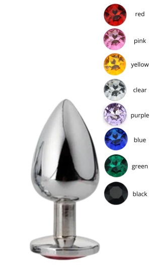 CRYSTAL ANAL PLUG ROUND L
