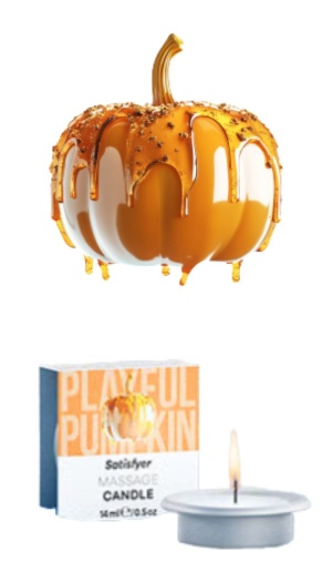 SF MASSAGE CANDLE PLAYFUL PUMPKIN 14ML