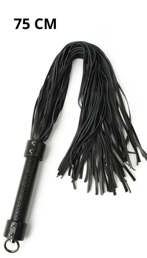 GENUINE LEATHER WHIP 75CM