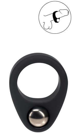 LIQUID SILICONE SINGLE WEIGHTED BALL COCKRING