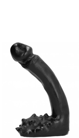 ALL BLACK - DILDO REALISTIC 19 CM