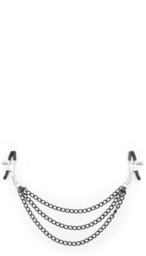 KINK - NIPPLE CLAMPS WITH 3 CHAINS