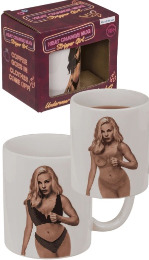 STRIPPER GIRL NAKED MUG