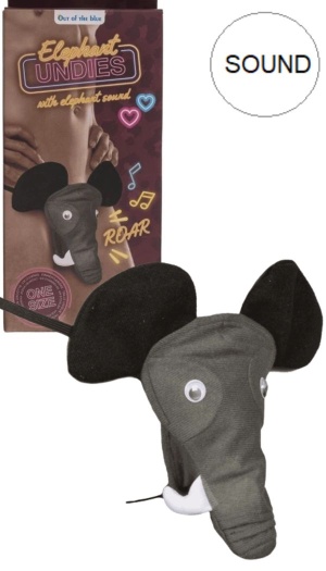 ELEPHANT UNDIES WITH SOUND