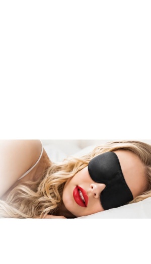 COMFORT EYE MASK BLACK